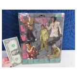 5pc Paper ELVIS Magnet SET unused