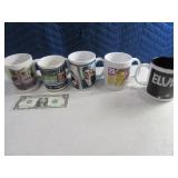 Lot(5) Elvis~Graceland Collector