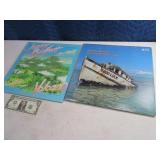 (2) Jimmy Buffett Albums "VOLCANO" & "L&D 3/4Time"