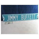 30"x6" Heavy Metal JIMMY BUFFETT Sign