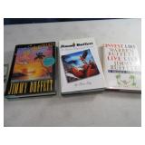Lot(3) Hardback JIMMY BUFFETT Books