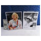 (2) Autographed JIMMY BUFFETT 8x10 Photos