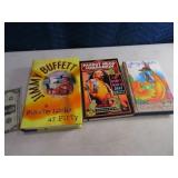 Lot(3) Buffett Themed Books & Diary