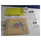 Lot asst Margaritaville Menus *bar decor*