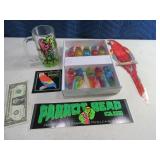 New Parrot Lights & Parrothead LOT Collectibles
