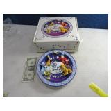 Fancy DISNEY Mickey 25th Anniv Plate embossed