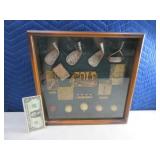GOLF 16" Inlaid 3D ShawdowBox Wall Decor