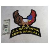Patch: ALL GAVE SOME~SOME ALL Eagle 10x11