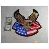 Patch: EAGLE ON MOTORCYCLE ENGINE 11x12