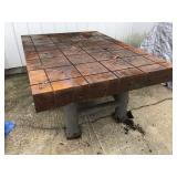 Fabricating steel table 70" x 50" x 31" tall