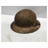 Vintage metal helmet