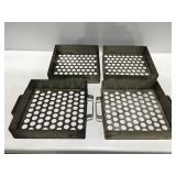 stainless parts cleaner baskets 12" x 12"