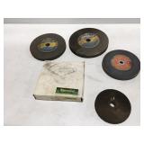 Assorted, grinding wheels