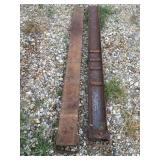Pallet, fork, extensions 78" long