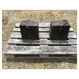 2 lead ingots