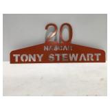 Tony Stewart metal art