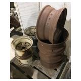 8 rusty rims