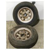 2 trailer tires 78/13