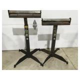 2 super duty support rollers 16" rolllers