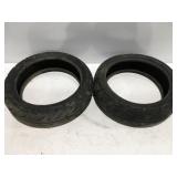 Two scooter tires, 130  6013