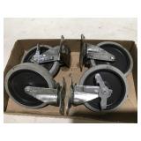 5" casters