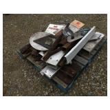 Skid miscellaneous metal items