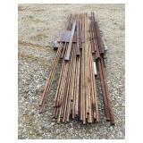 Round stock, square stock, longest piece, 177