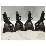 4 Craftsman 3 ton jack stand