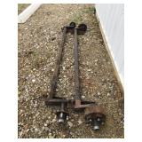 2 used Trailer axle condition unknown