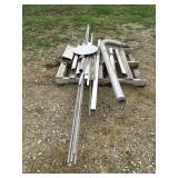 Aluminum stock pieces longest piece over 12 foot