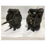 2 ARO Pneumatic pumps