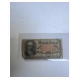 Us fifty cent certificate