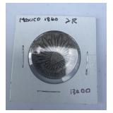 Mexico Coin 1860