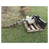 Bobcat Skid Steer Post Hole Digger