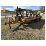 Tri Axle Equipment Trailer
