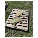 2- JD Tractor Weights
