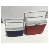 2 small coolers