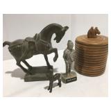 Horse decor & knight