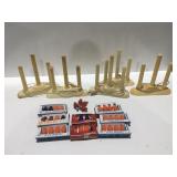 5 candelabras & bulbs