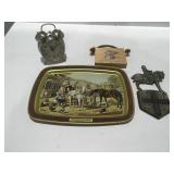 Decor items & big Ben clock