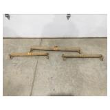 Vintage wood double tree