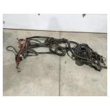 Vintage draft horse harness outfit
