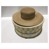 Straw big brim hat
