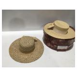 Big brim straw hats