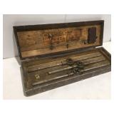 Vintage, large dies & wrenches