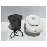 Fry daddy, George Foreman grilling machine