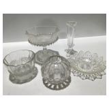 Clear glass items