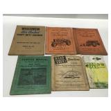 Vintage manual tractor ,truck, farm machinery