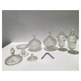 Clear glass items