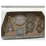 Clear glass, bell cream, and sugar and more